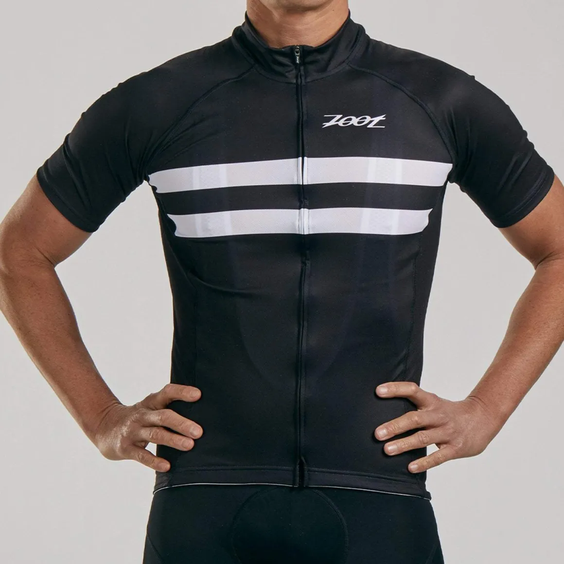 Mens Core+ Cycle Jersey - Black