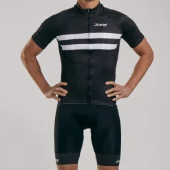 Mens Core+ Cycle Jersey - Black