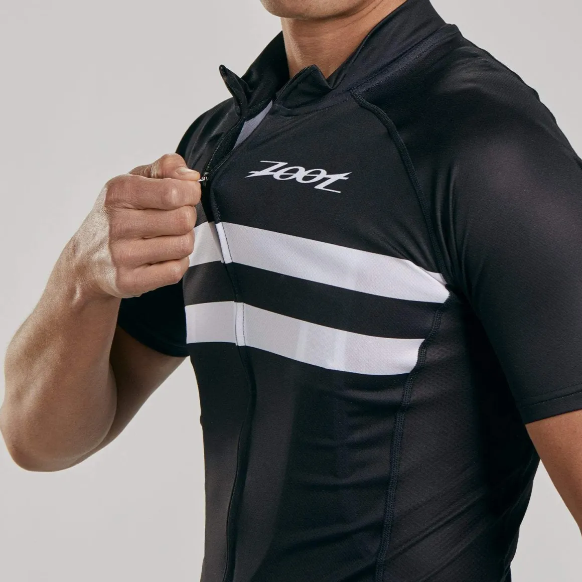 Mens Core+ Cycle Jersey - Black