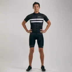 Mens Core+ Cycle Jersey - Black