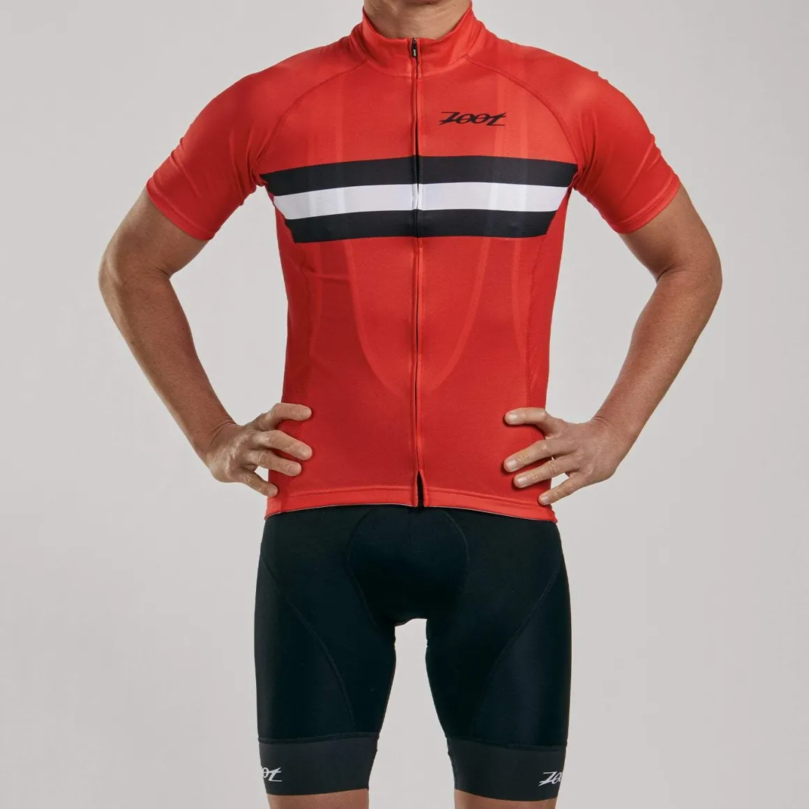 Mens Core+ Cycle Jersey - Cardinal