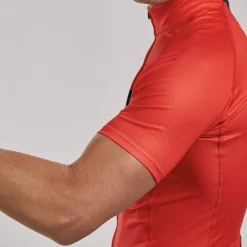 Mens Core+ Cycle Jersey - Cardinal