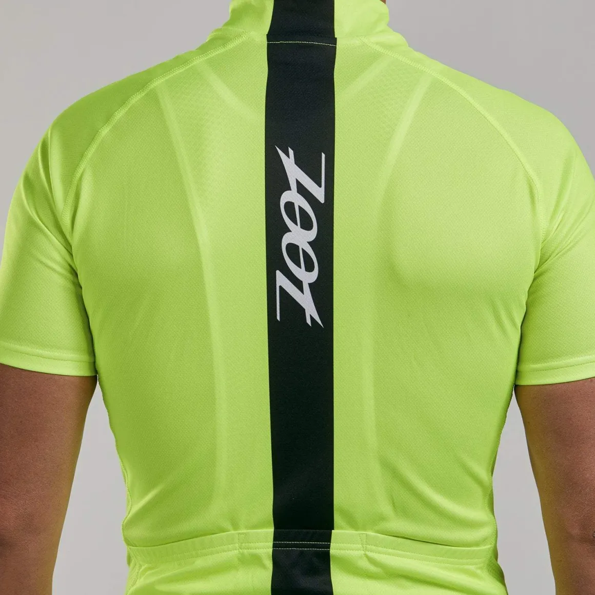 Mens Core+ Cycle Jersey - Safety Yellow
