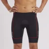 Mens Core+ Tri 9" Short - Cardinal