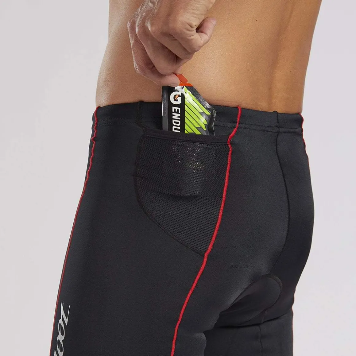 Mens Core+ Tri 7" Short - Cardinal