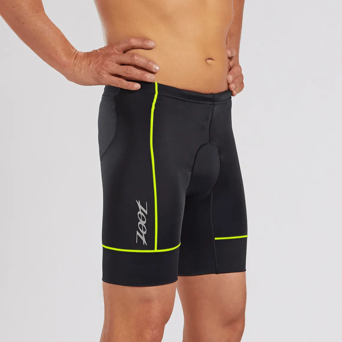 Mens Core+ Tri 7" Short - Safety Yellow