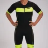 Mens Core+ Tri Aero Racesuit - - Safety Yellow
