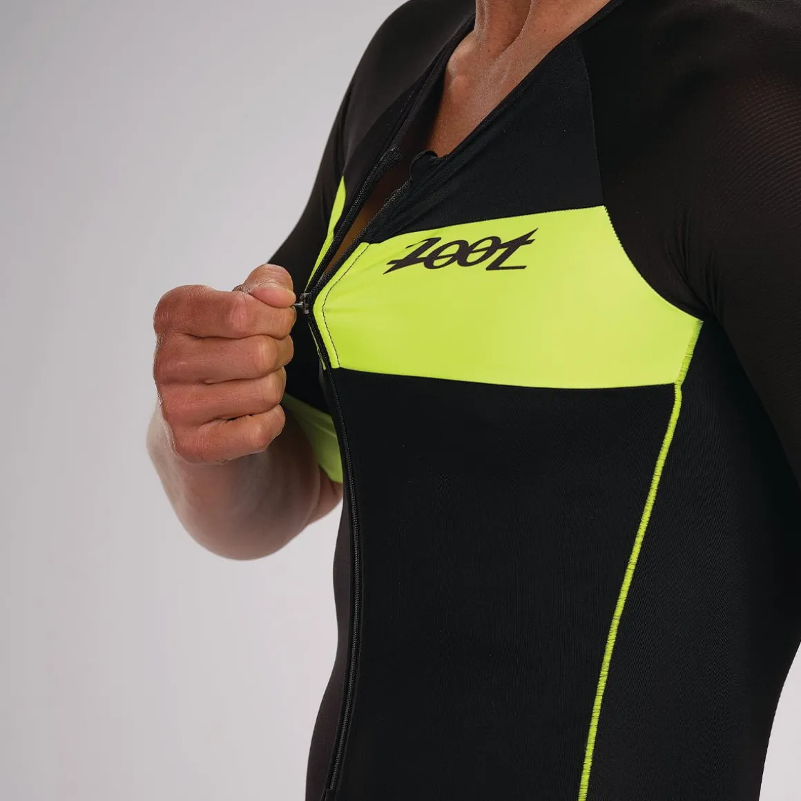 Mens Core+ Tri Aero Racesuit - - Safety Yellow