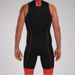 Mens Core+ Tri Racesuit - Cardinal