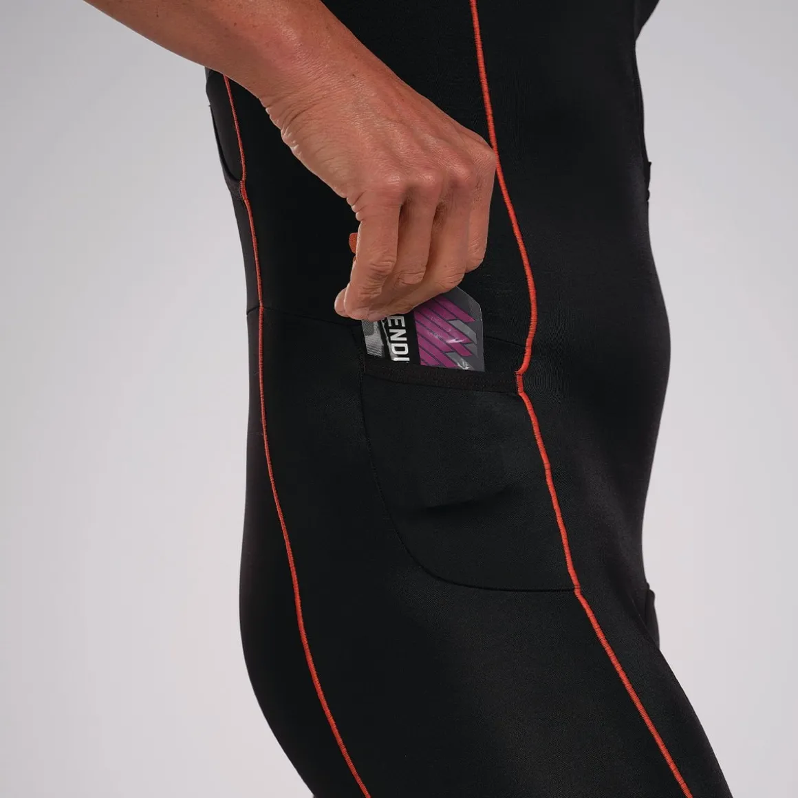 Mens Core+ Tri Racesuit - Cardinal
