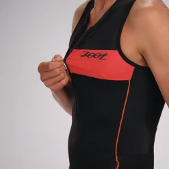 Mens Core+ Tri Racesuit - Cardinal
