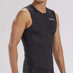 Mens Core+ Tri Tank - Black