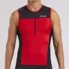 Mens Core+ Tri Tank - Cardinal