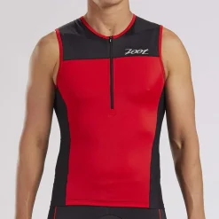 Mens Core+ Tri Tank - Cardinal