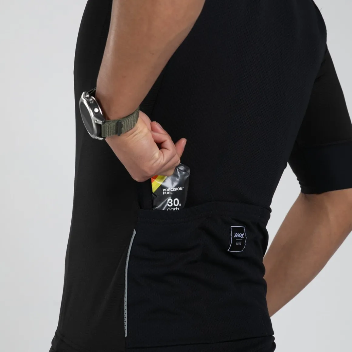Men's Elite 2.0 Cycle Aero Jersey - Black