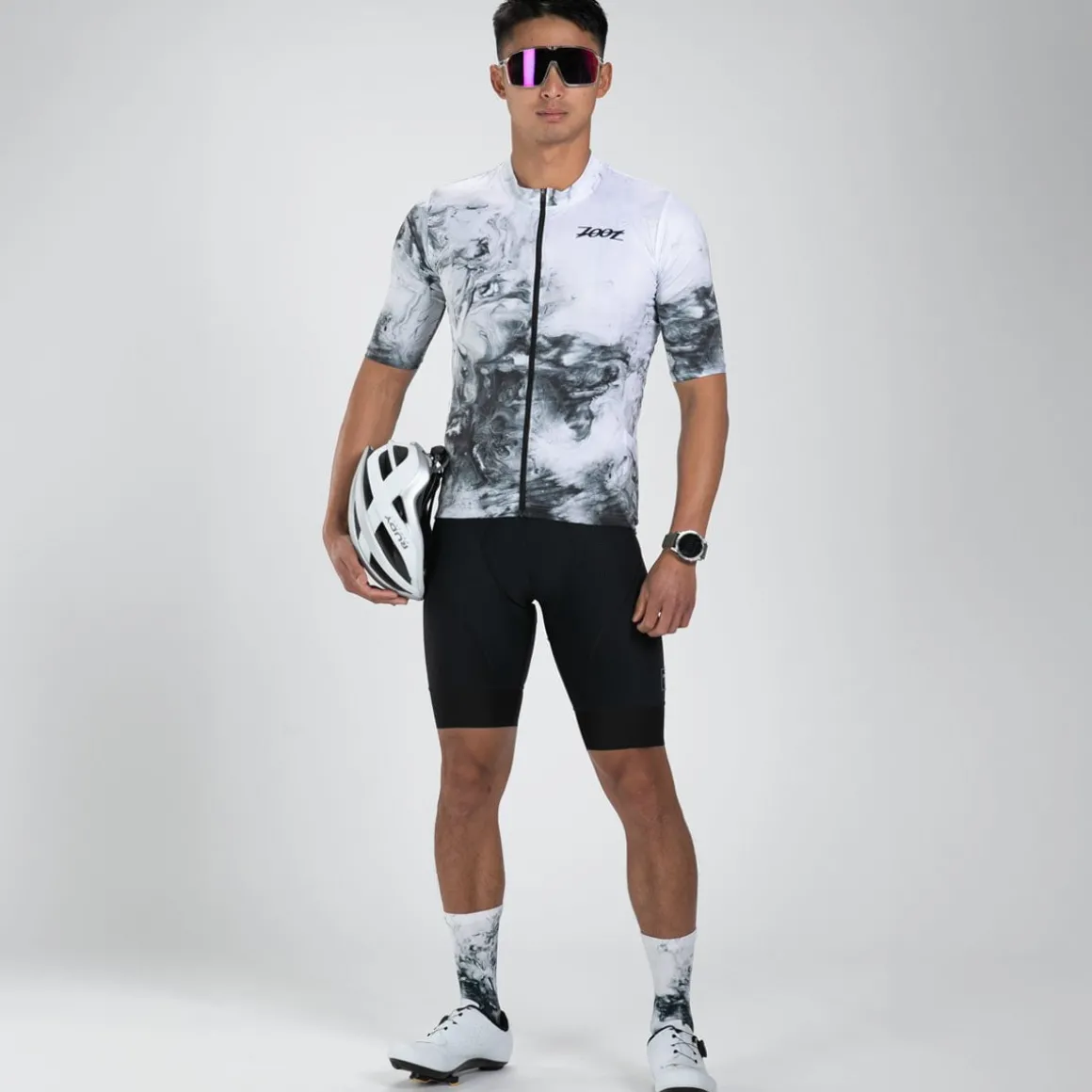 Men's Elite 2.0 Cycle Aero Jersey - White Hot
