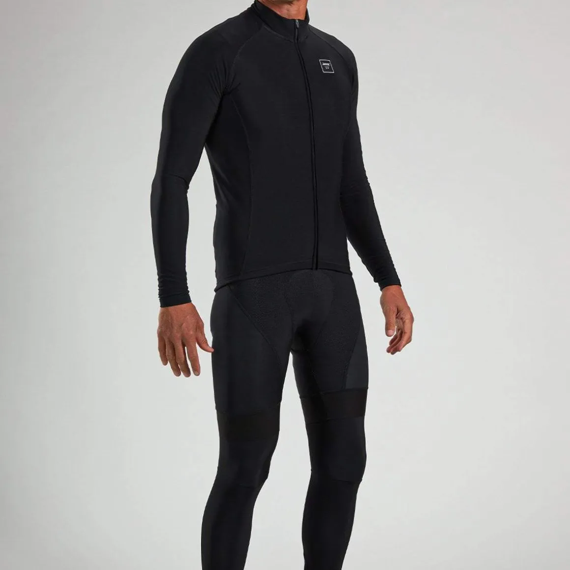 Men's Elite Cycle Thermo Bib - Black