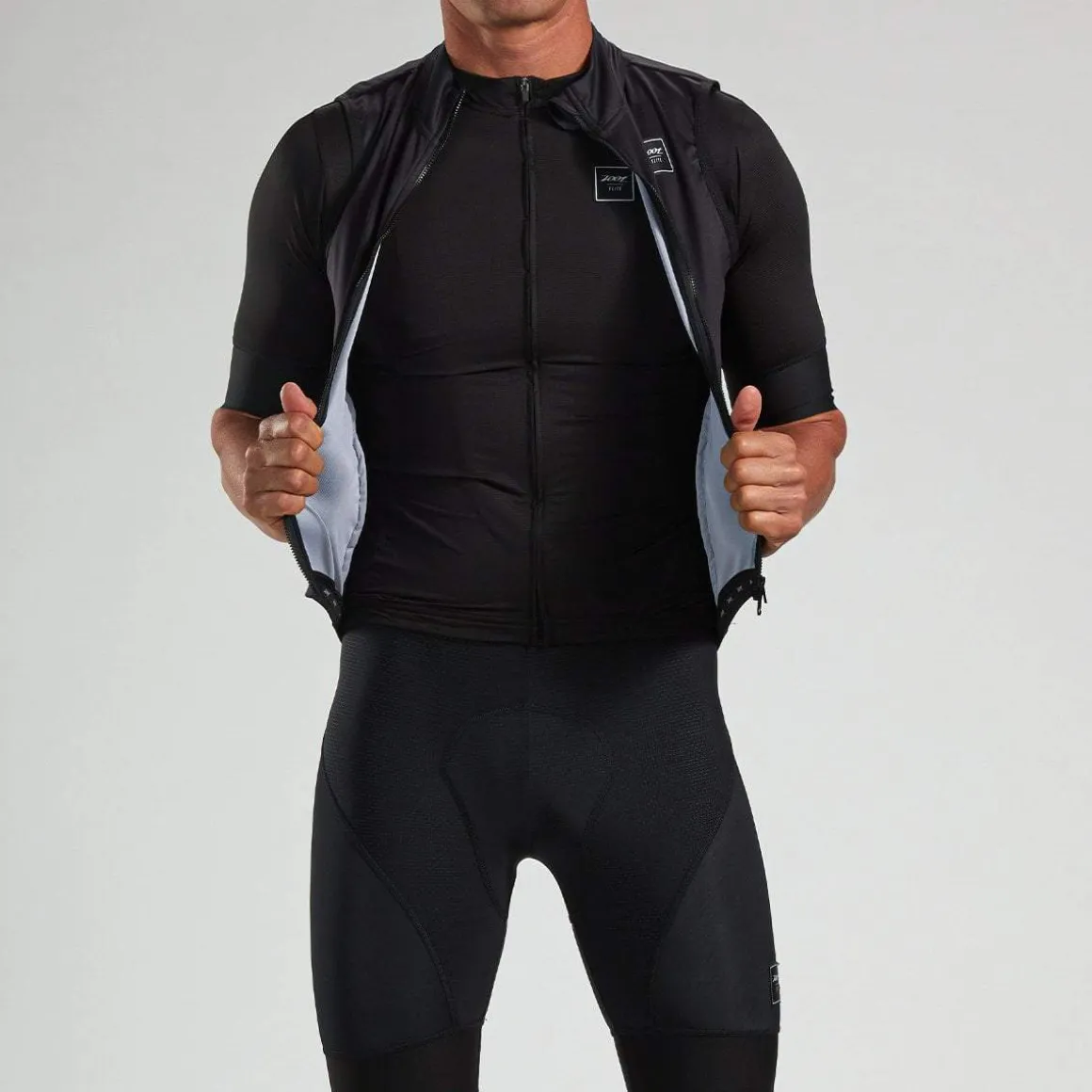 Men's Elite Cycle Vest - Black