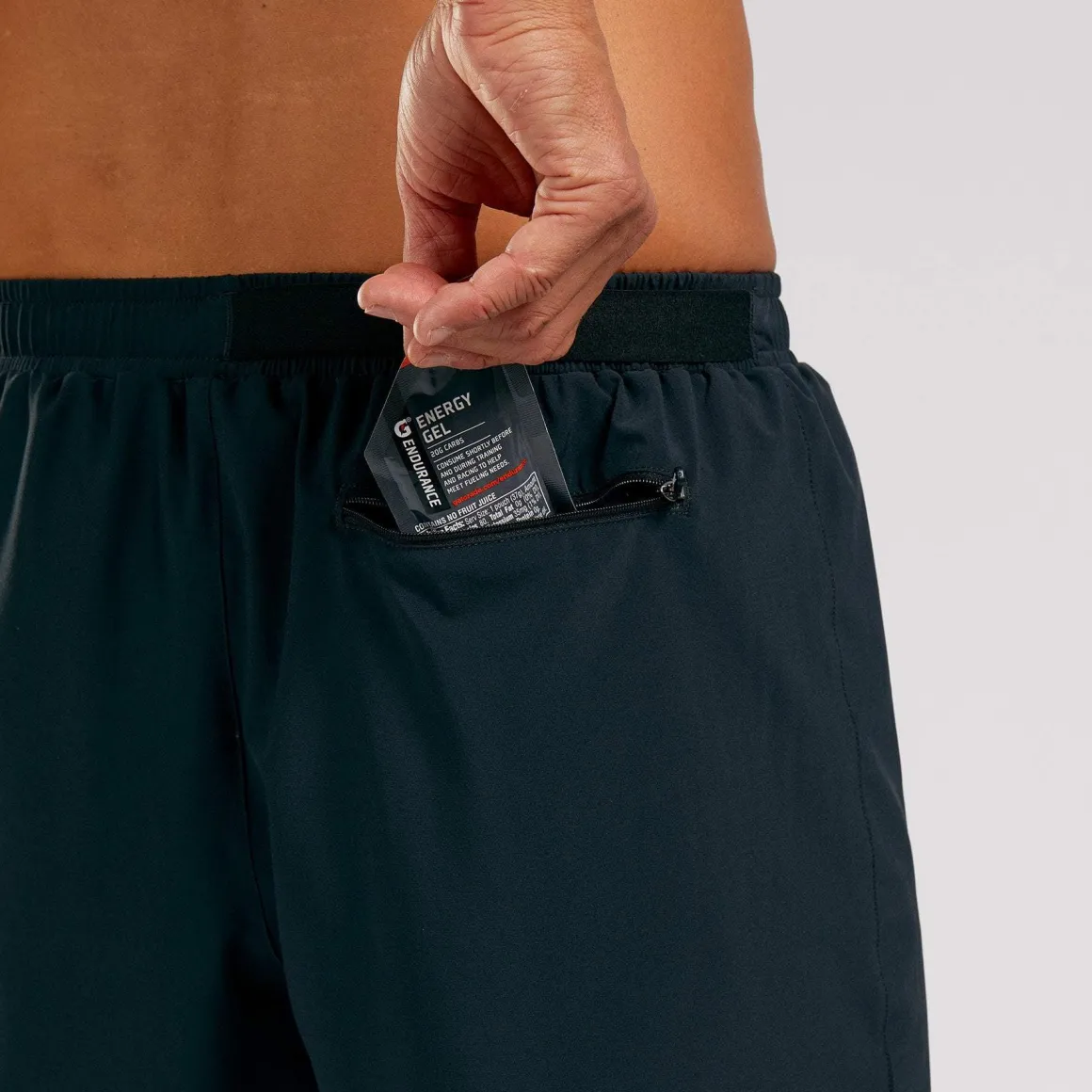 Men's Elite Run 8" Short 2-in-1 - Black