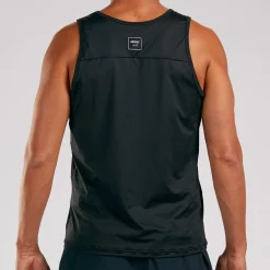 Men's Elite Run Singlet - Black