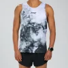 Men's Elite Run Singlet - White Hot
