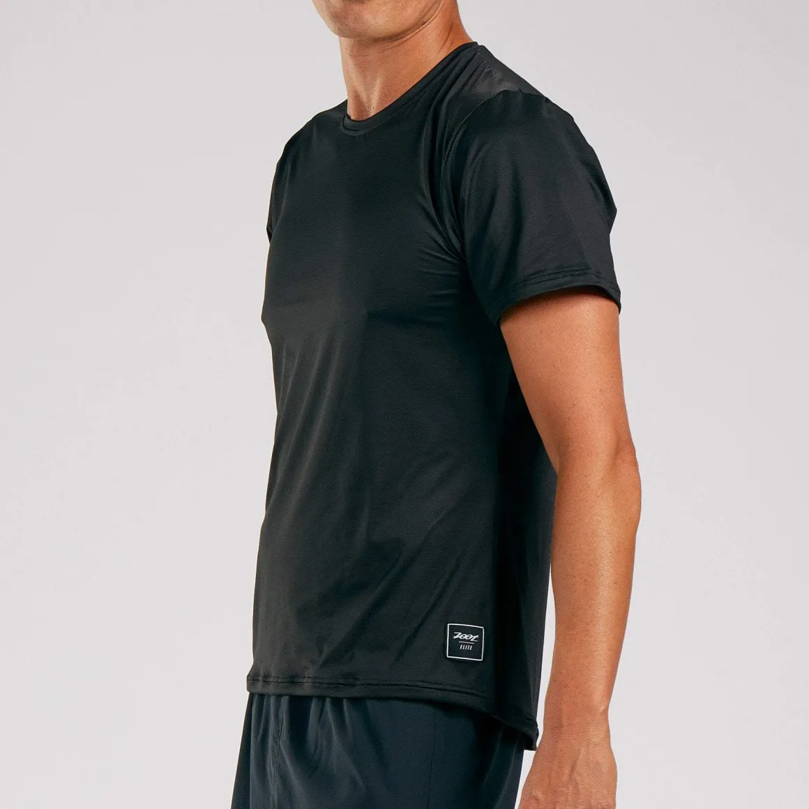 Men's Elite Run Tee - Black