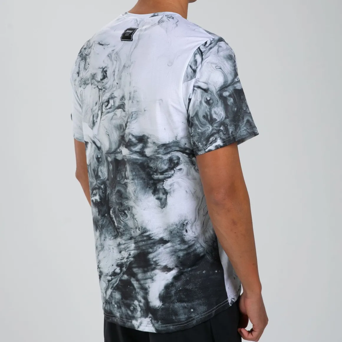 Men's Elite Run Tee - White Hot