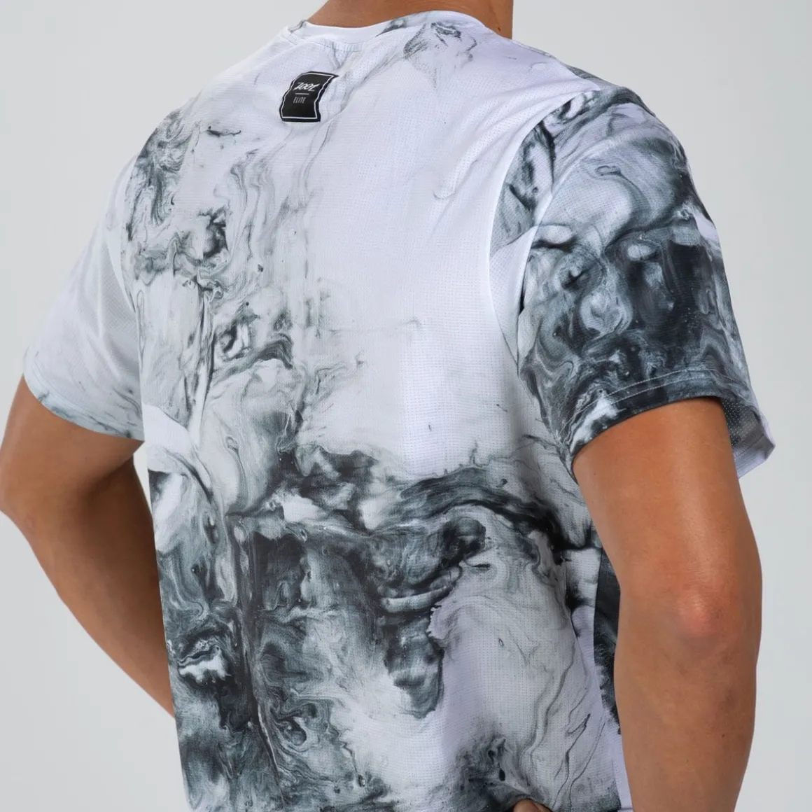 Men's Elite Run Tee - White Hot