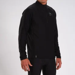 Men's Elite Run Thermo 1/2 Zip - Black