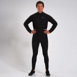 Men's Elite Run Thermo 1/2 Zip - Black