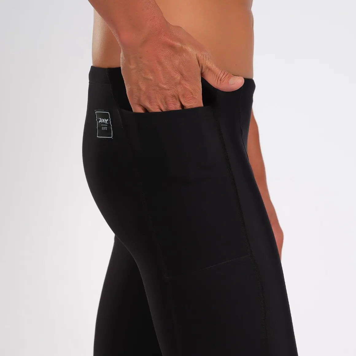 Men's Elite Run Thermo Tight - Black