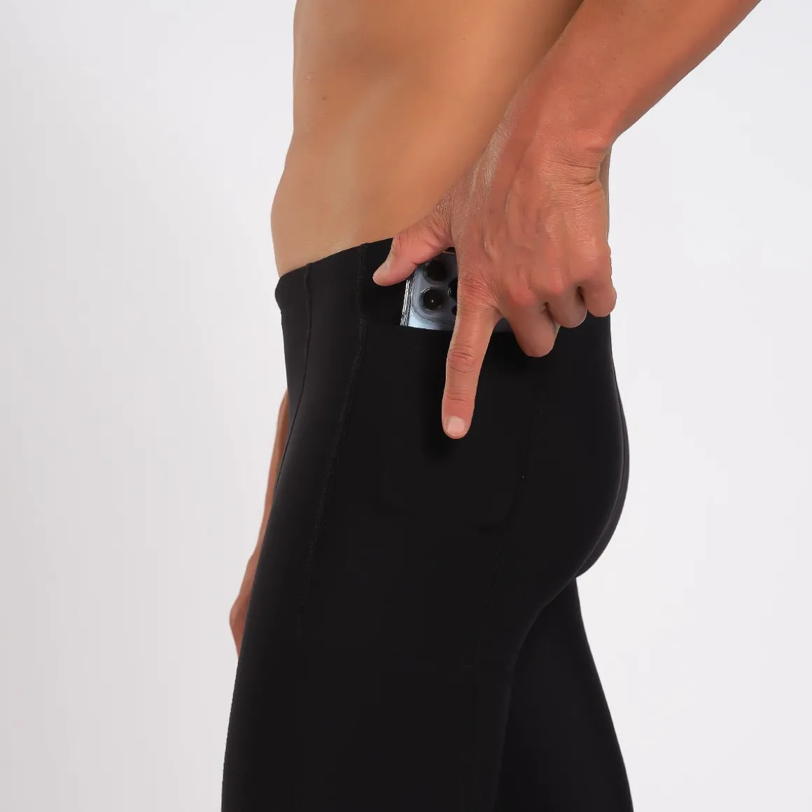 Men's Elite Run Thermo Tight - Black