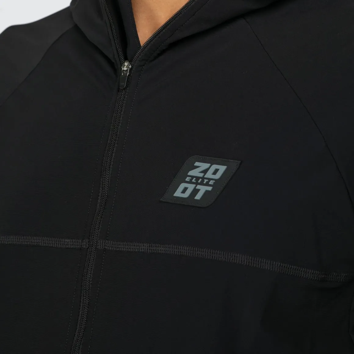 Men's Elite Run Track Jacket - Jet Black