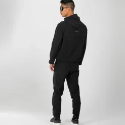 Men's Elite Run Track Jacket - Jet Black