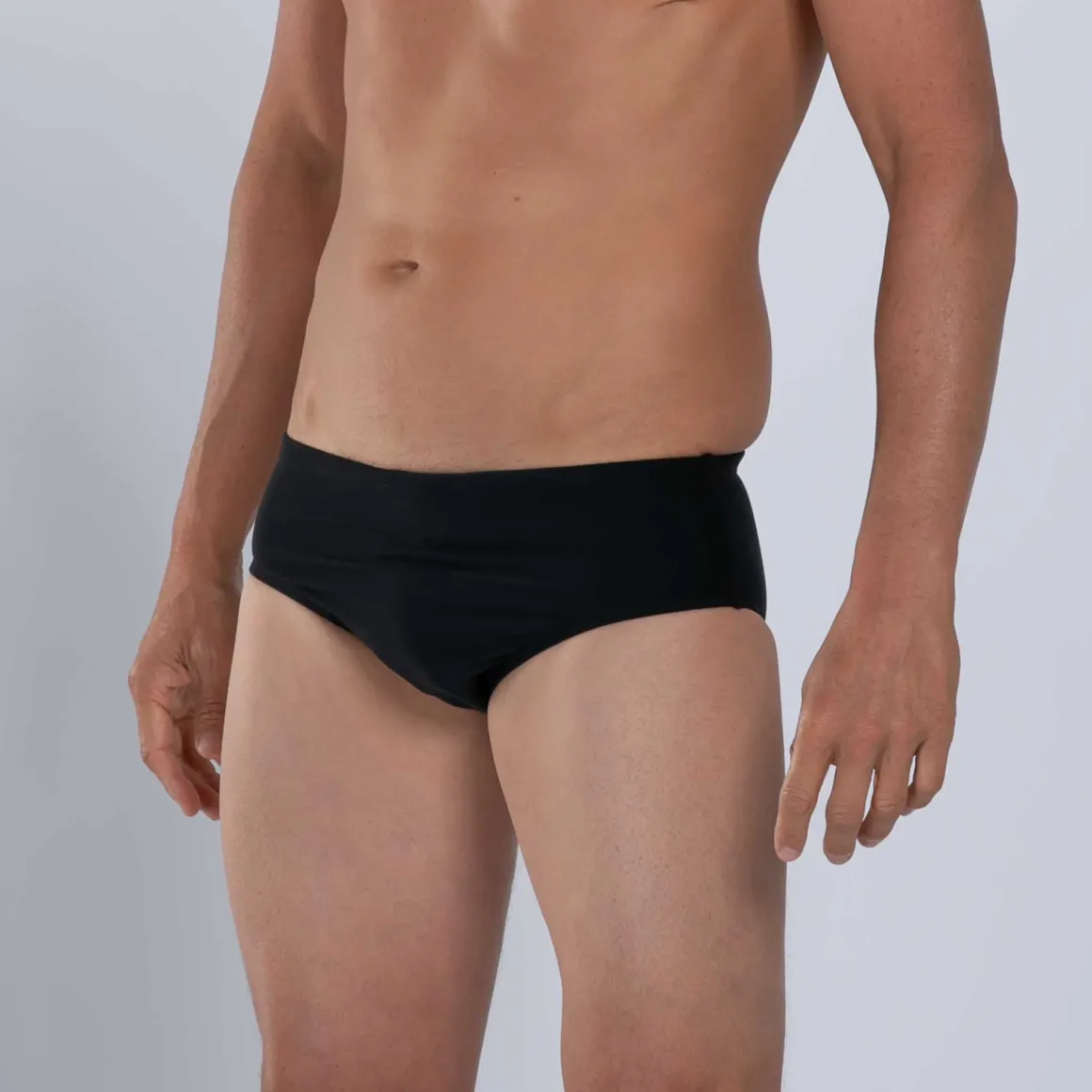 Men's Elite Swim Brief - Black