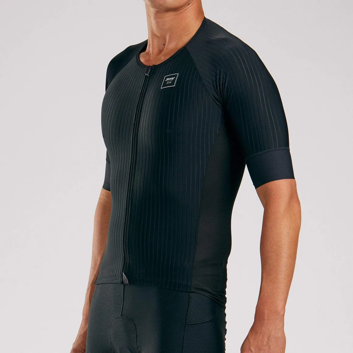 Men's Elite Tri Aero Jersey - Black