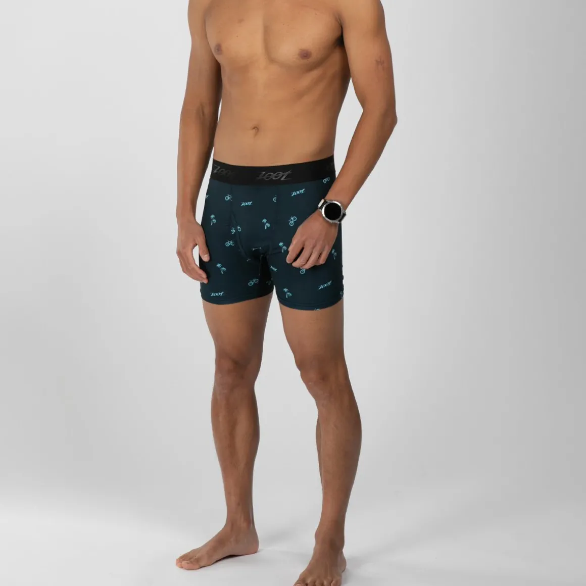 Men's Ltd Boxer Brief - Bikes & Palms
