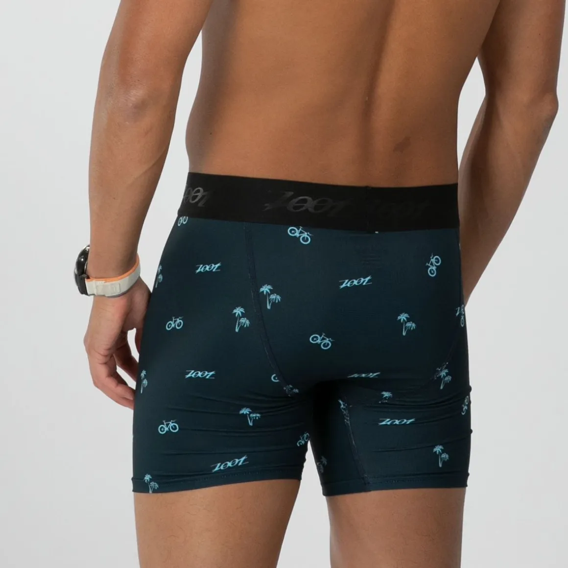 Men's Ltd Boxer Brief - Bikes & Palms