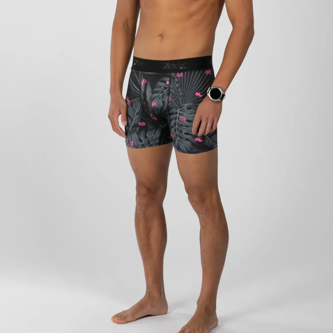 Men's Ltd Boxer Brief - Pink Palms