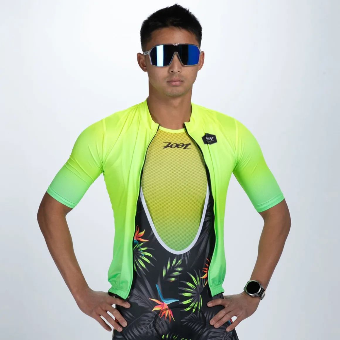 Men's Ltd Cycle Aero Jersey - Tropical Magic