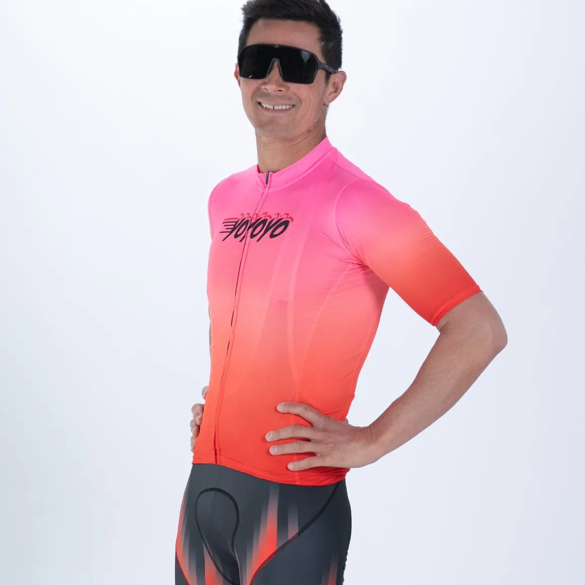 Men's Ltd Cycle Aero Jersey - Yo Yo Yo Fade