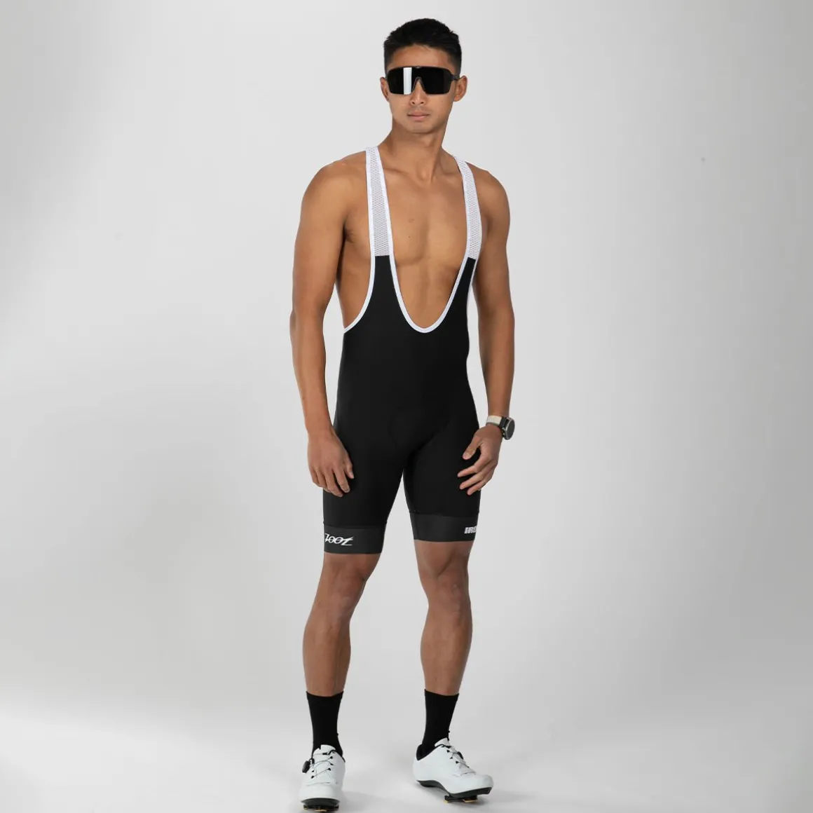 Men's Ltd Cycle Exos Bib Black - Ironman