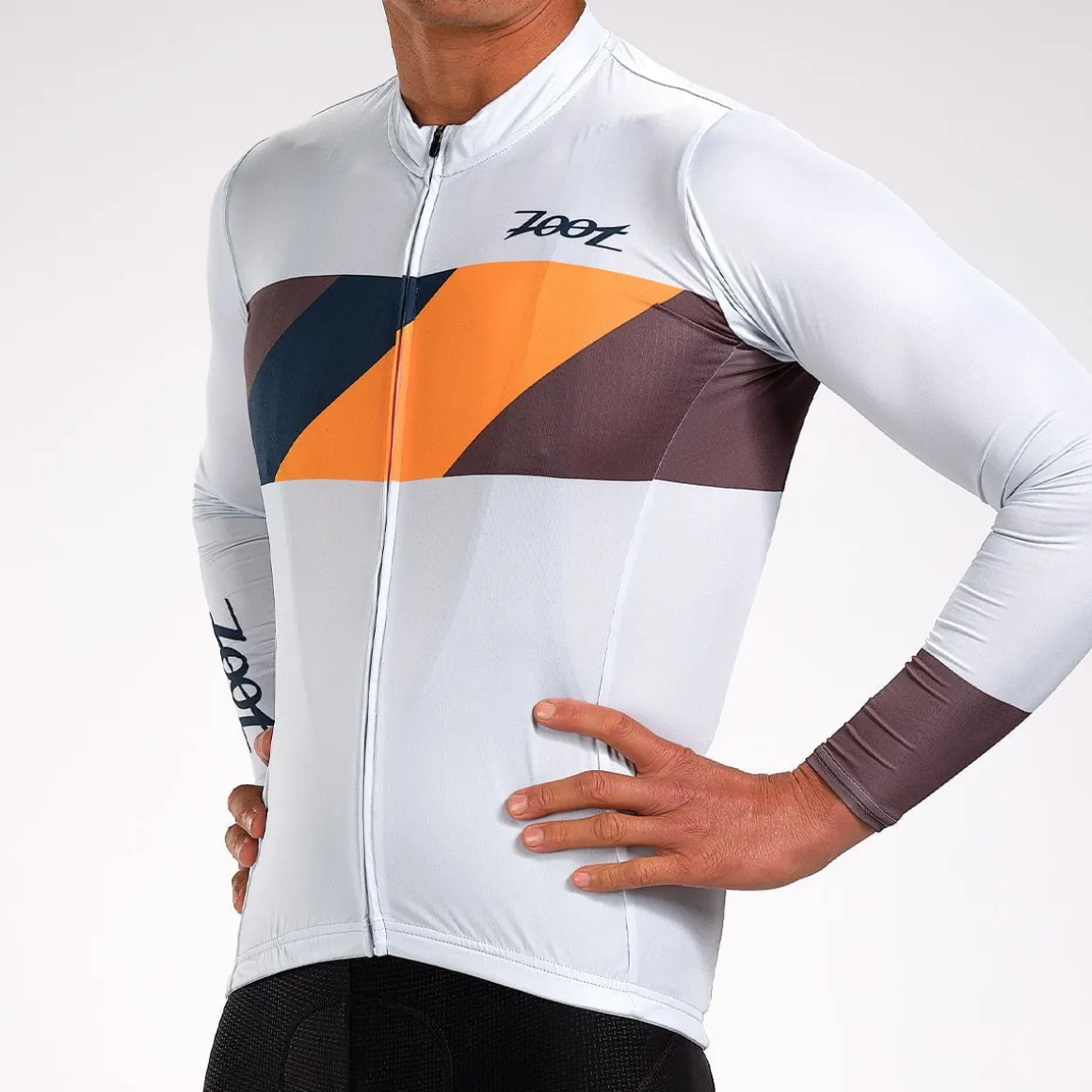 Men's Ltd Cycle Sun Stop Ls Jersey - Sky