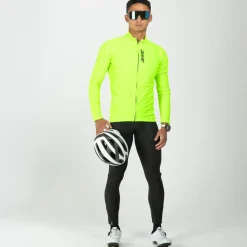Men's Ltd Cycle Thermo Jersey - Safety Yellow