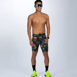 Men's Ltd Run 9 1/2" Tight - Tropical Magic