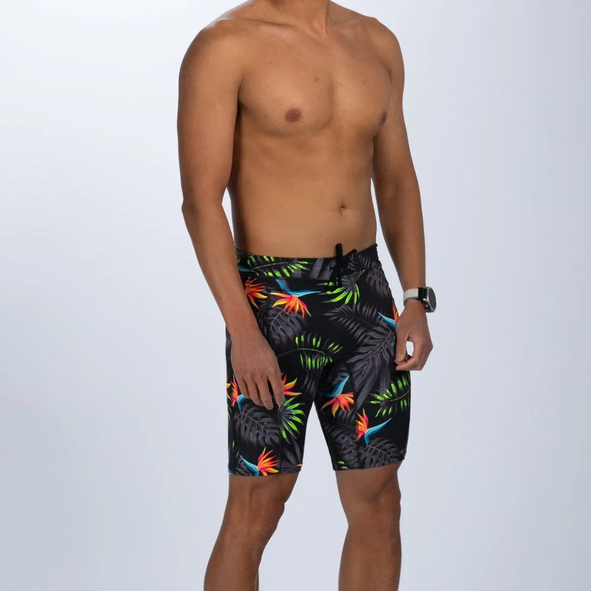Men's Ltd Run 9 1/2" Tight - Tropical Magic