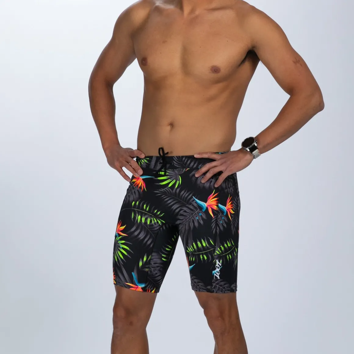 Men's Ltd Run 9 1/2" Tight - Tropical Magic
