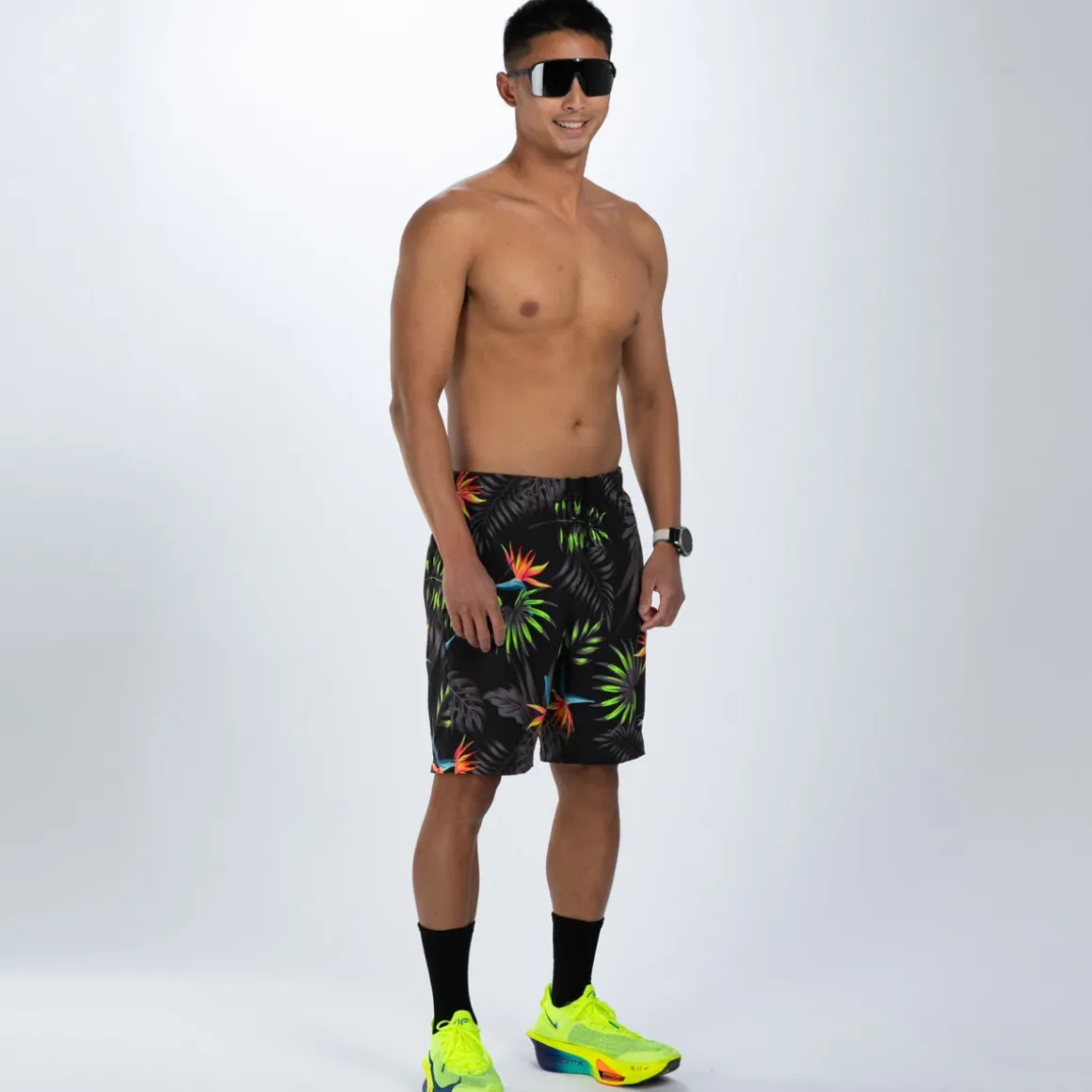 Men's Ltd Run 8" Short 2 in 1 - Tropical Magic