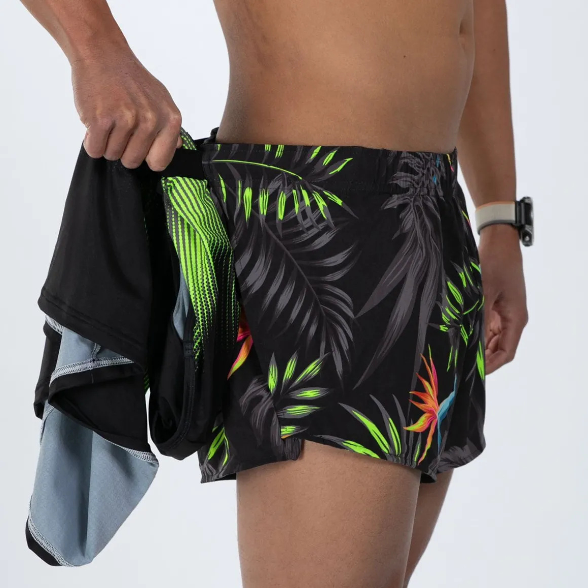 Men's Ltd Run 2" Short - Tropical Magic