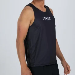 Men's Ltd Run Singlet - Black